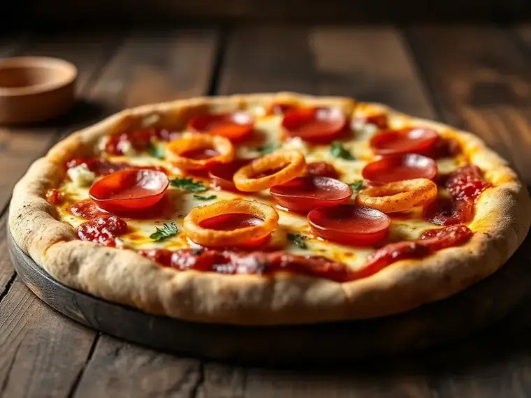 Pizza de Calabresa da Pizzaria Mingui & Aliche