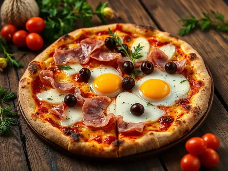 Pizza Portuguesa da Pizzaria Mingui & Aliche